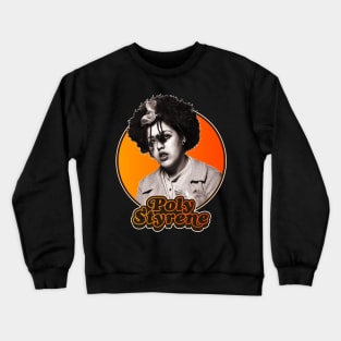 Retro X Ray Spex Poly Styrene Tribute Crewneck Sweatshirt